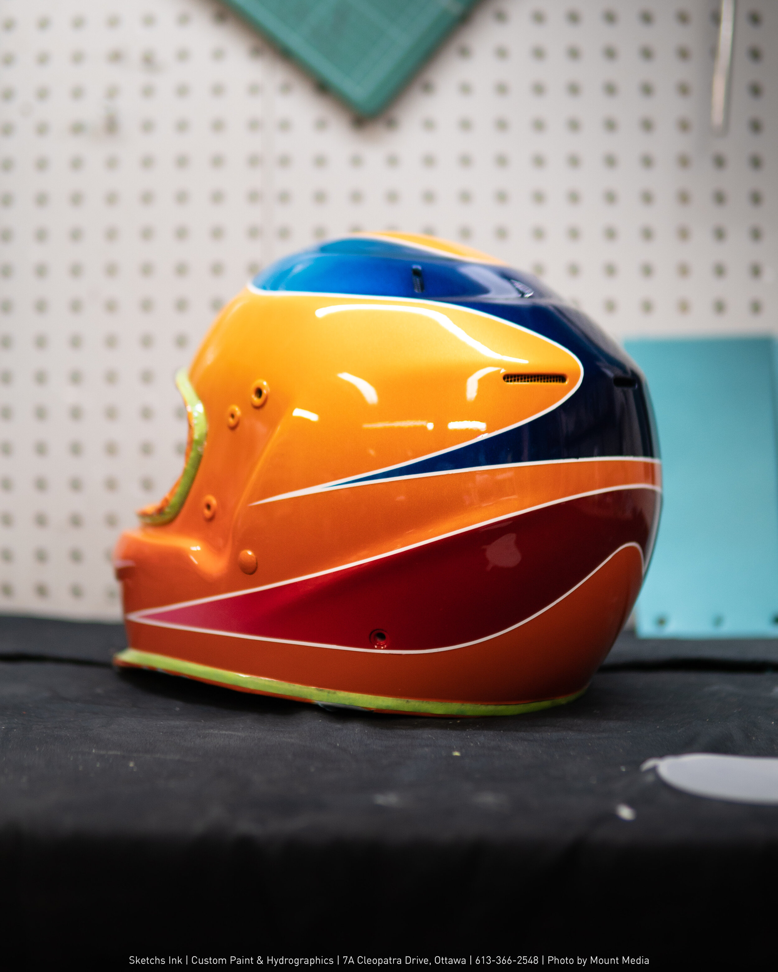 Custom drag sale racing helmets